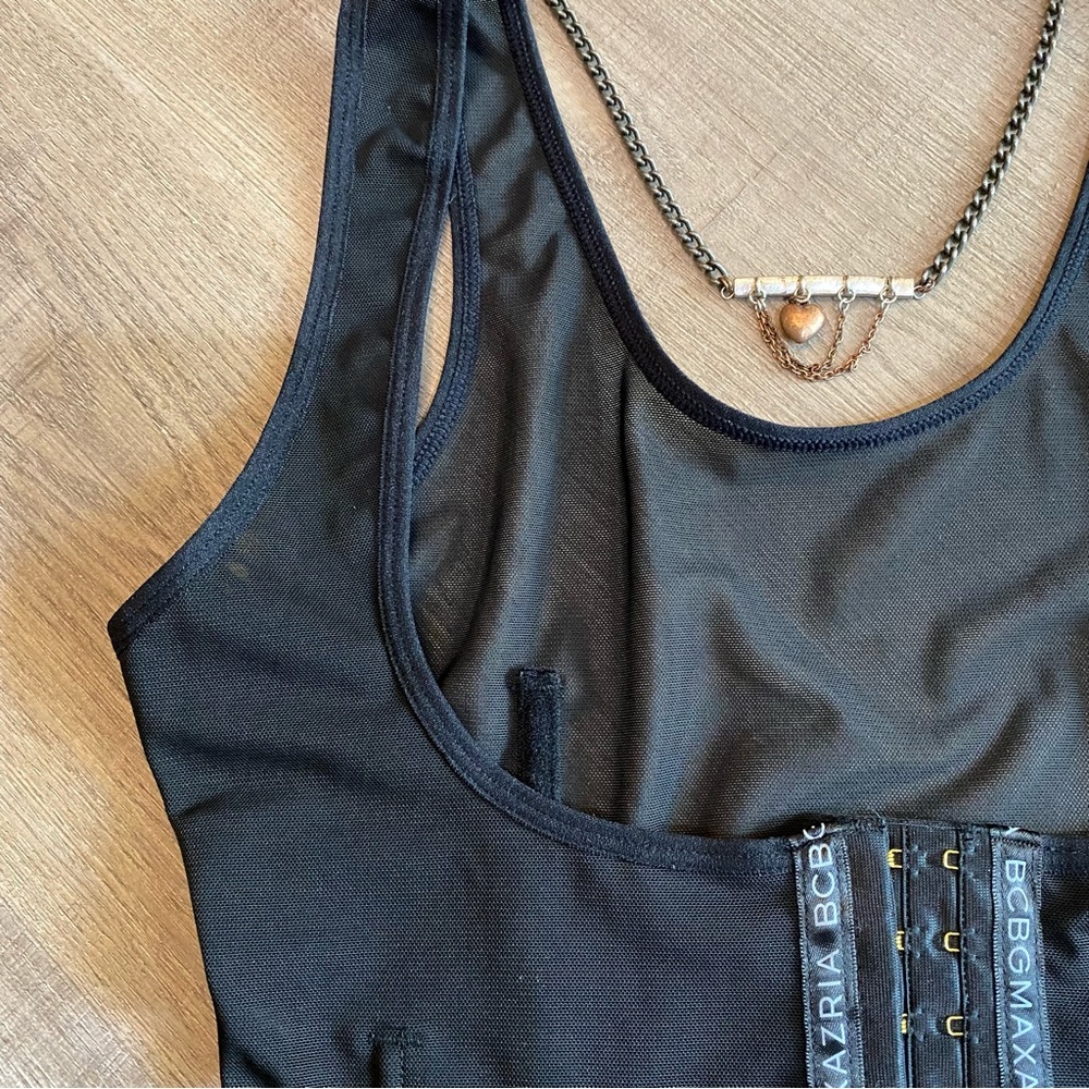 BCBG max azria sheer underbust corset xl - Picture 3 of 7